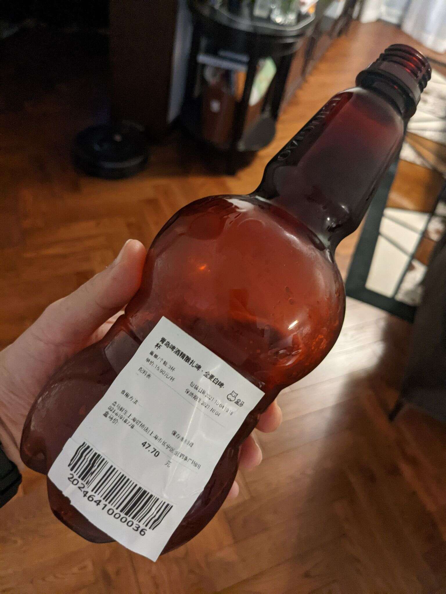 盒马 青岛白啤 20211004 094940335